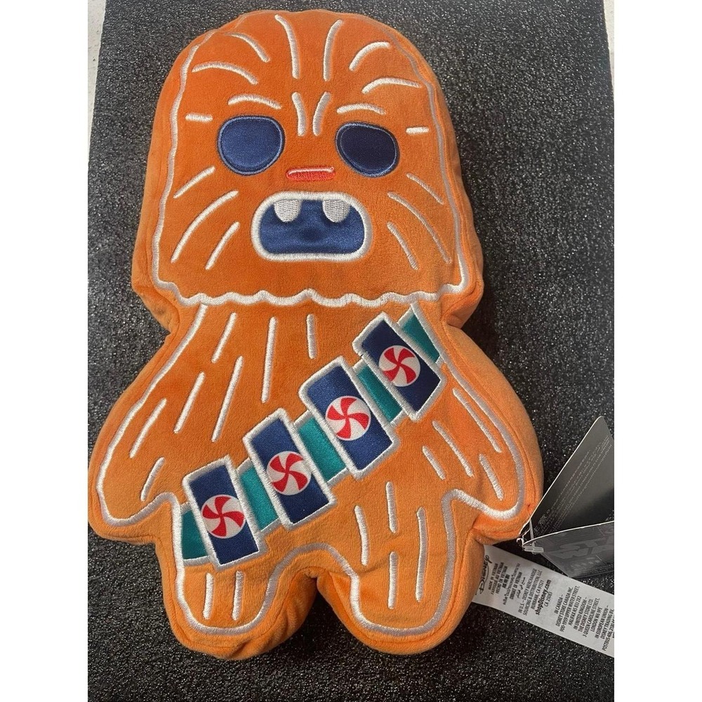 Disney Star Wars Chewbacca Gingerbread Holiday Plush - with tags!